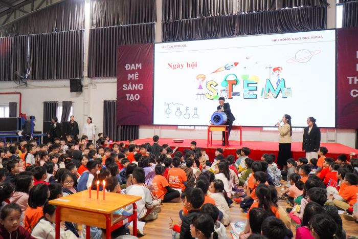NGÀY HỘI STEM TIỂU HỌC ALPHA - KHƠI NGUỒN ĐAM MÊ SÁNG TẠO, LAN TỎA TÌNH YÊU KHOA HỌC 8 news 0.133056001735532231