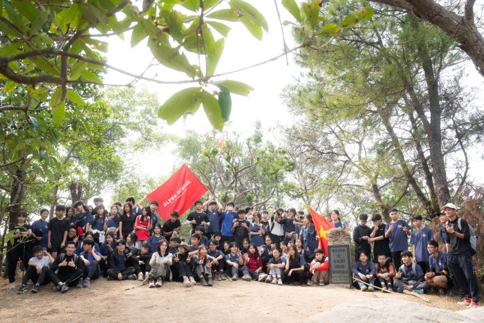 TRẢI NGHIỆM Ý CHÍ: KHỐI 10 CHINH PHỤC NÚI HÀM LỢN, SÓC SƠN 2 news 0.169755001735530677