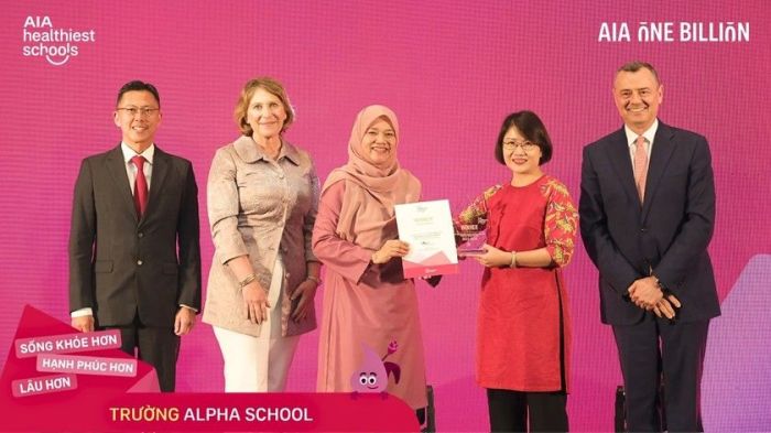 Hệ thống giáo dục Alpha đạt giải ‘Trường học lành mạnh AIA’ khu vực châu Á 6 news 0.221457001706236328