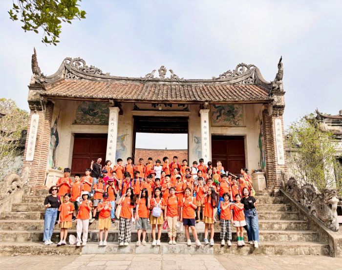 HỌC SINH ALPHA THÍCH THÚ VỚI HÀNH TRÌNH HỌC TẬP TRẢI NGHIỆM TẠI DI TÍCH LỊCH SỬ THÀNH CỔ LOA 9 news 0.425863001732329312